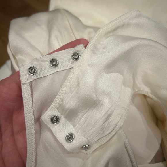 T. By Alexander wang silk crossover bodysuit size 4 - Picture 16 of 16